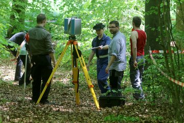 Topographische Aufnahme des Wirtschaftswaldes 