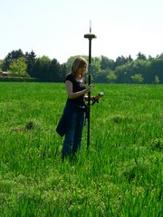 Topographische Aufnahme mittels GNSS