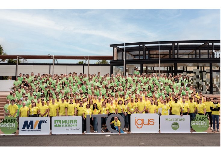 Teilnehmer*innen des Smart Green Island Makeathon auf Gran Canaria 2025