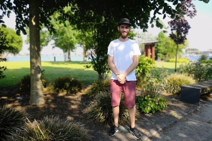 Malte Hellwig entschied sich nach fünf Semestern, den Studiengang zu wechseln. Bereut hat er diesen Schritt nicht. Foto: Melanie Fasche