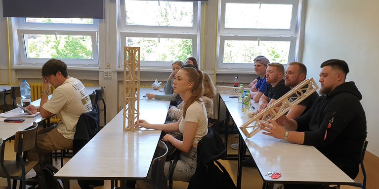 Vorträge, Workshops und Laborführungen: Für die Studierenden im Studiengang Bauingenieurwesen wurde ein vielfältiges Programm auf die Beine gestellt. (Foto: Jade HS/ Iris Reuther)