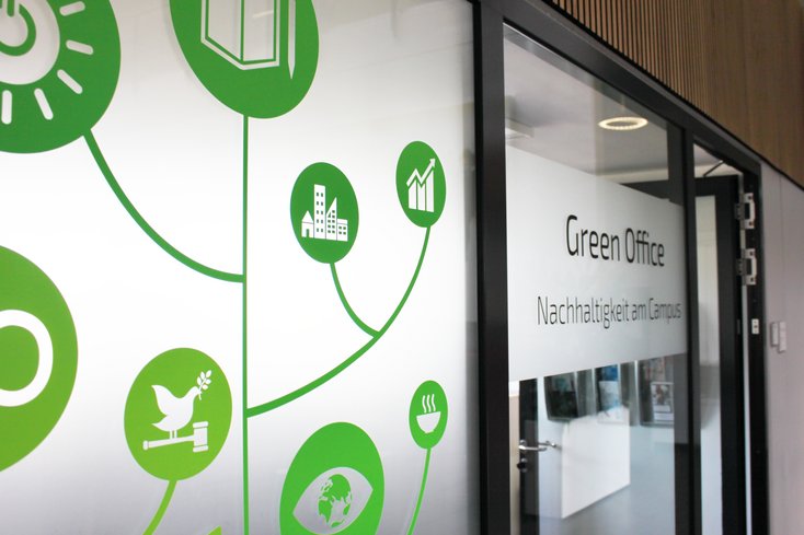 Das Green Office am Campus Wilhelmshaven (Bild: Jade HS/Maritje Sanders)