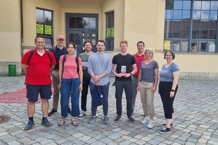 Wissenschaftler_innen des Doktoranden-Kolloquiums in Weimar (Foto: Prof. Dr. Jürgen Melzner)