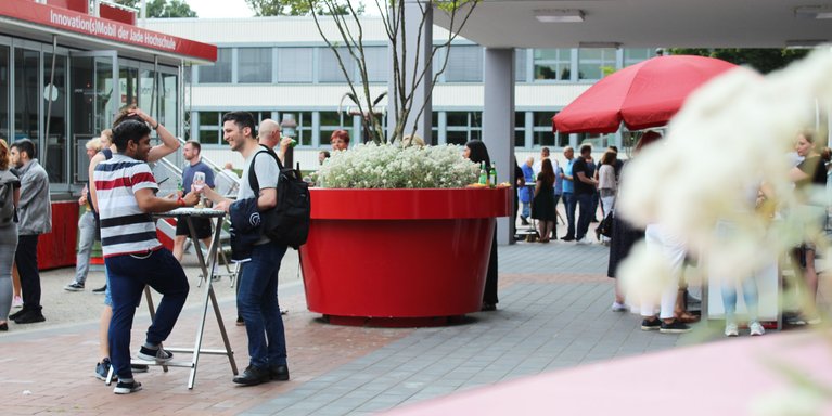 Sommerfest am Campus Wilhelmshaven (Foto: Daniela Wrage, Jade HS)