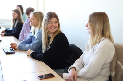 Studierende in der Vorlesung