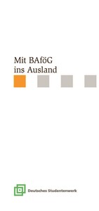 Flyer Bafög im Ausland