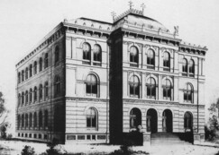 Plan Großherzogliches Naturhistorisches Museum (Oldenburg), 1868 Historische Aufnahme des Großherzoglichen Naturhistorischen Museums