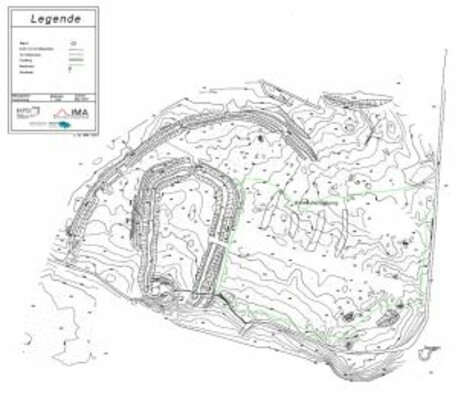 Topographische Geländeaufnahme in Burg Bederkesa