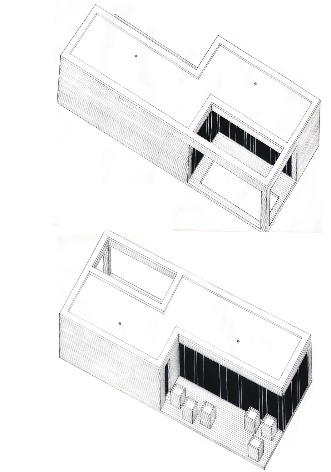 Stegreif 2 Axonometrien