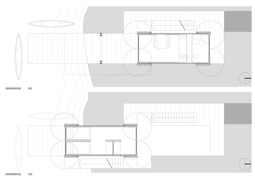 Grundriss EG und OG