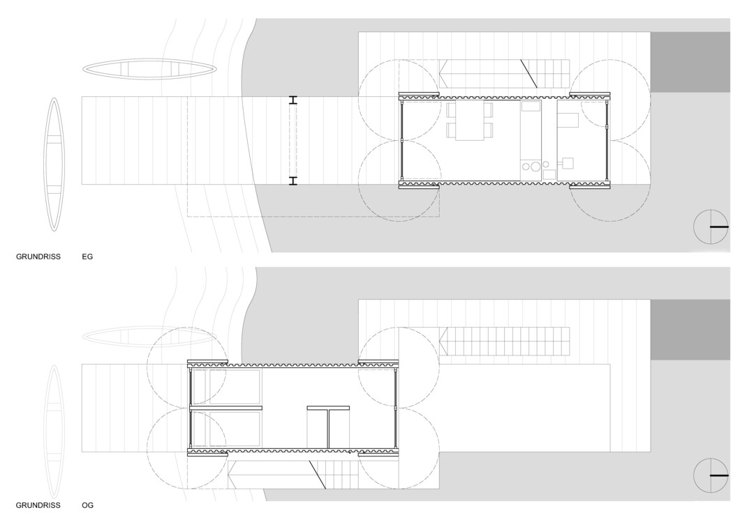 Grundriss EG und OG