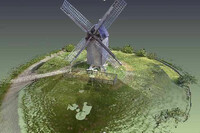 Laserscan der Bockwindmühle