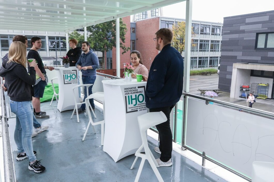 Erstsemesterbegüßung Bauinformationstechnologie Jade Hs Science Truck