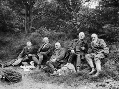 Naturschützer, 1929; Foto: Historisches Archiv Naturkundemuseum Hannover