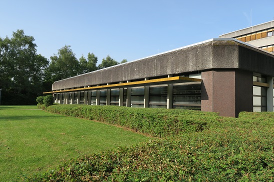 Außenaufnahme des Lesesaals der Bibliothek Wilhelmshaven