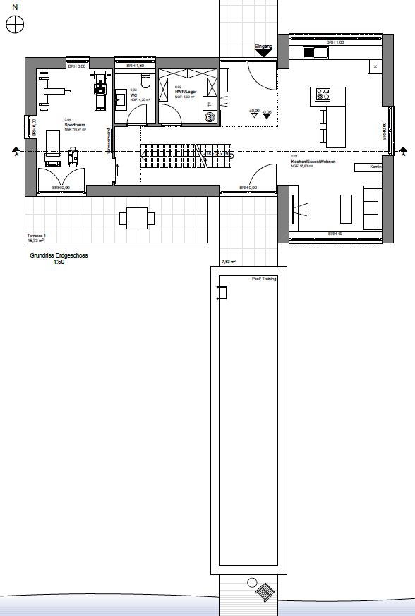 Stegreif 2 Grundriss Erdgeschoss