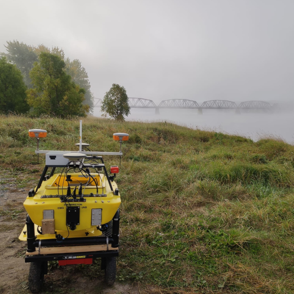 Echoboat am Saint John River