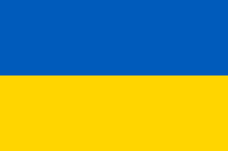 Landesflagge der Ukraine