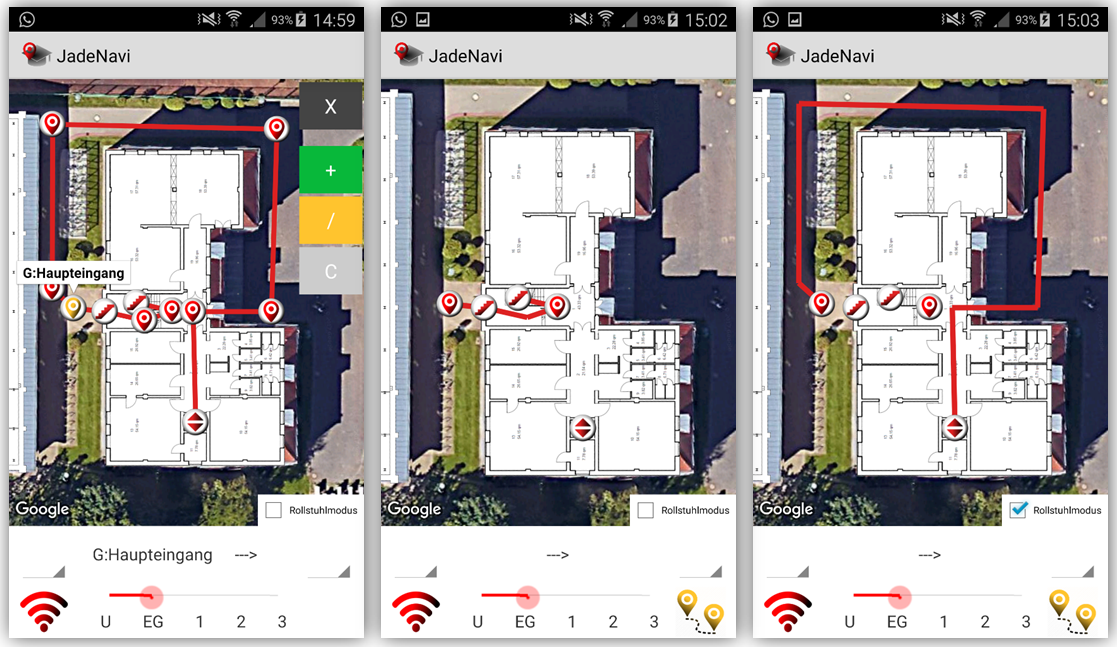 App für Indoornavigation