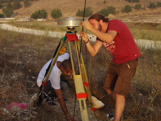 GNSS-Messungen an der Carmel-Störung / Israel