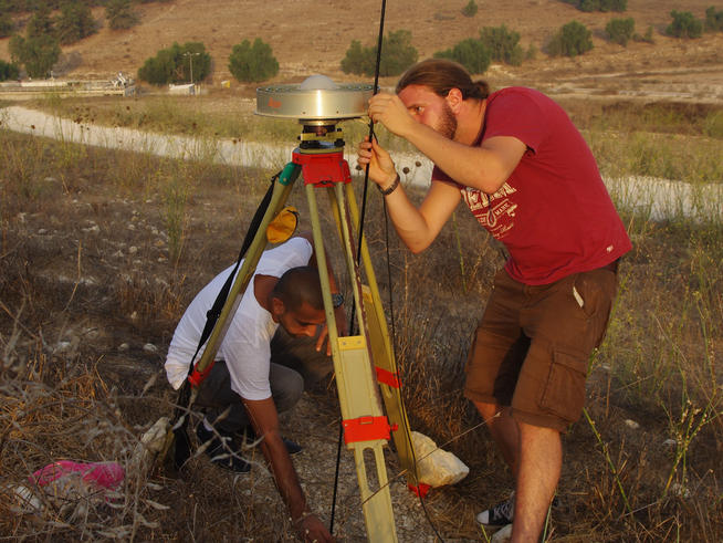 GNSS-Messungen an der Carmel-Störung / Israel GNSS-Messungen an der Carmel-Störung / Israel