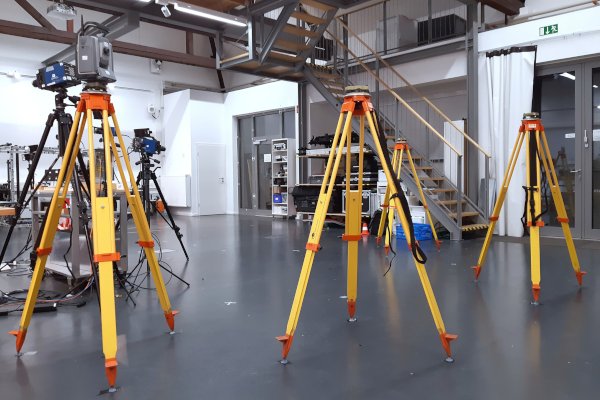 Stative im Labor Stative im Labor