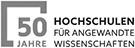 Logo: 50 Jahre HAWs in Deutschland