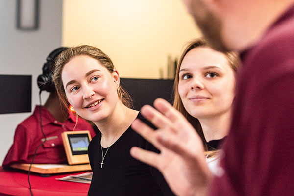 Vorführung auf dem Jade Campustag